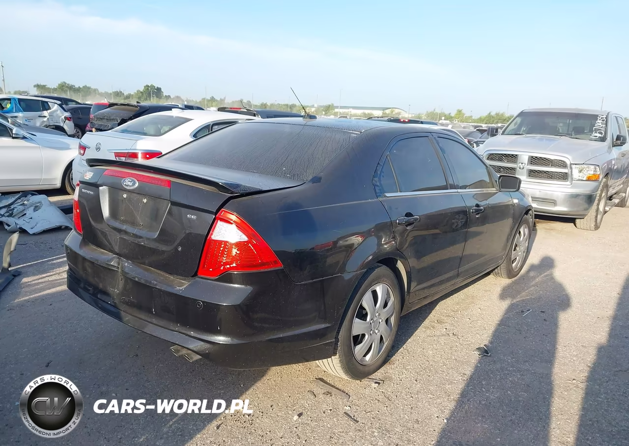 2010 Ford Fusion Se VIN:3FAHP0HA1AR416397 - 4