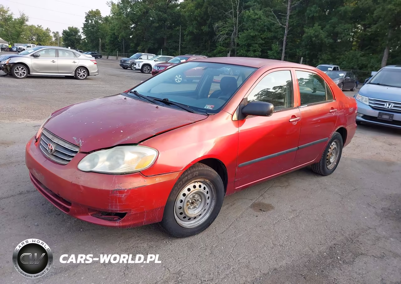 2004 Toyota Corolla Ce VIN:2T1BR32E54C308429 - 2