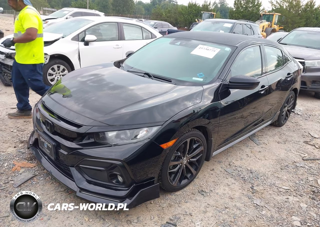 2021 Honda Civic Sport VIN:SHHFK7H45MU209857 - 2