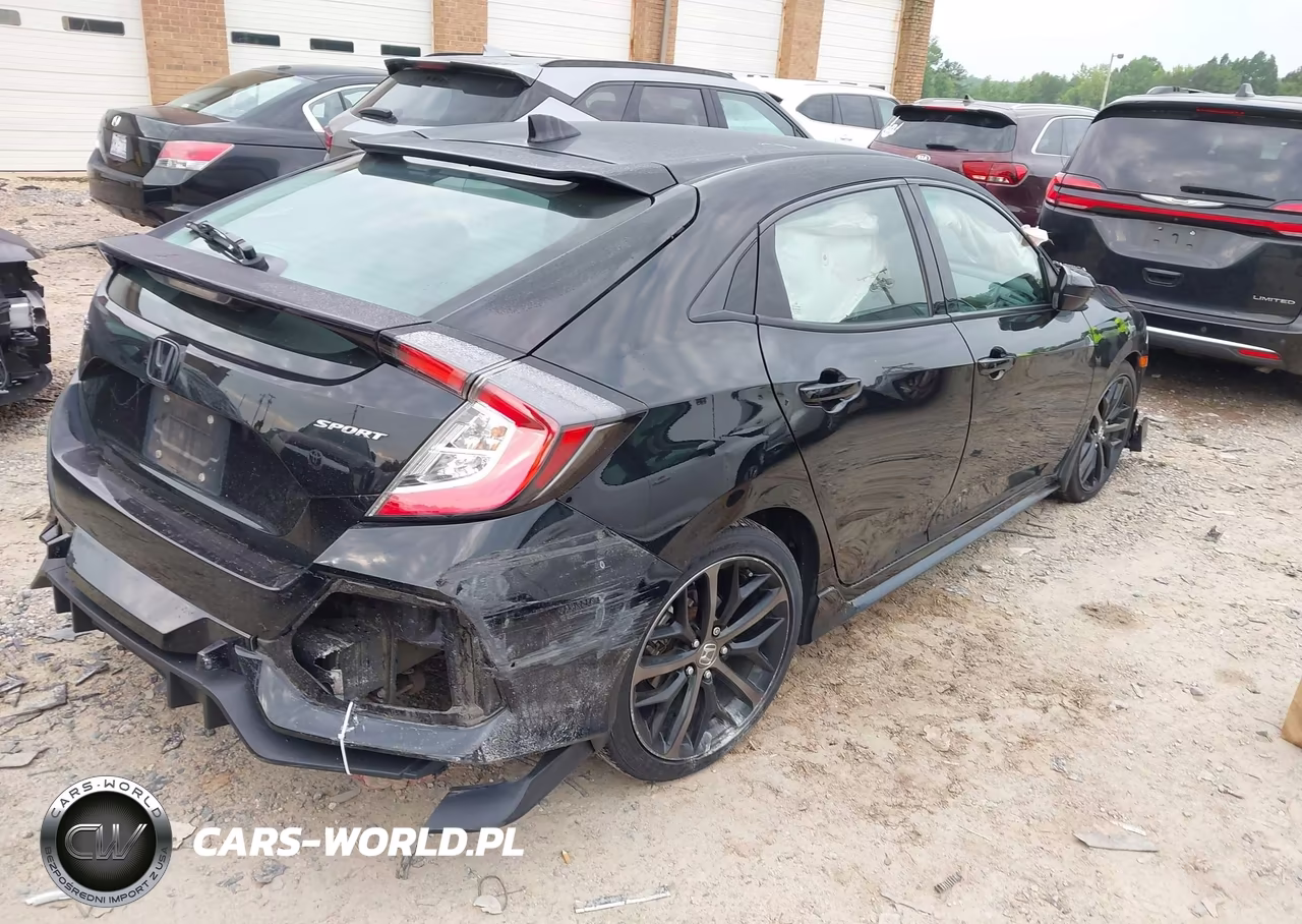 2021 Honda Civic Sport VIN:SHHFK7H45MU209857 - 4