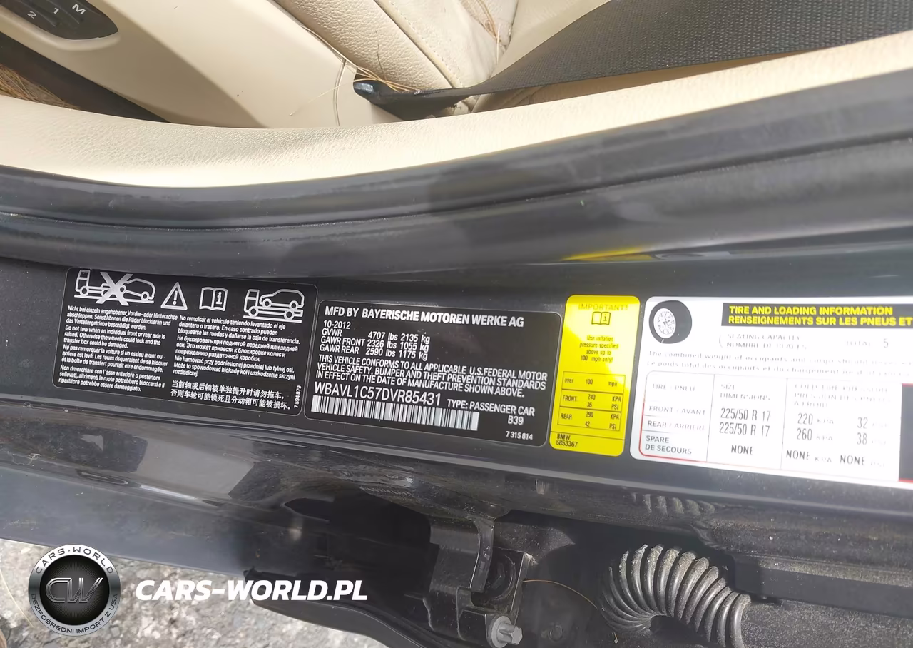 2013 BMW X1 xDrive28I VIN:WBAVL1C57DVR85431 - 9