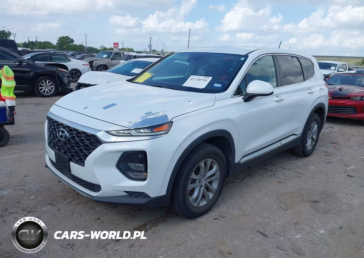 2019 Hyundai Santa Fe Se VIN:5NMS23ADXKH049683 - 2