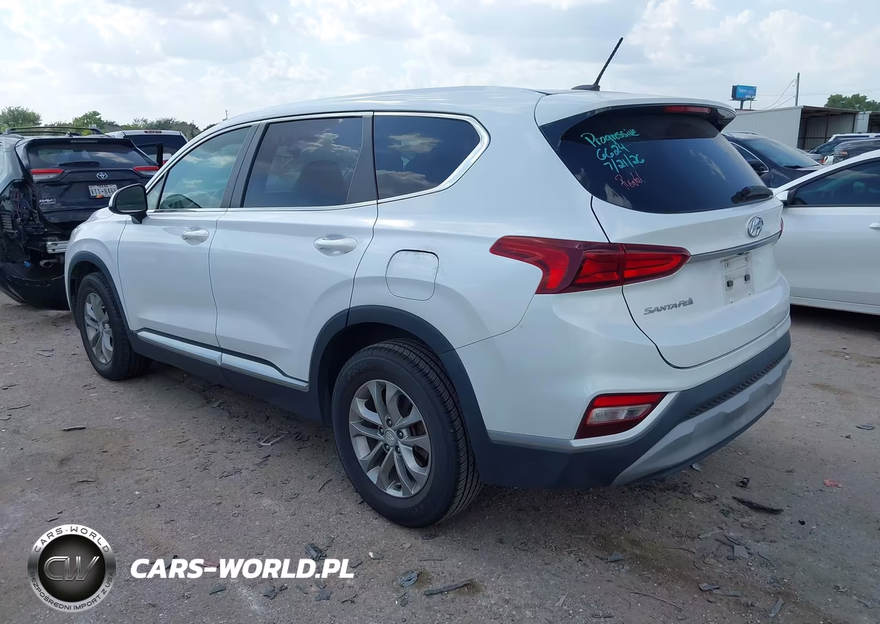 2019 Hyundai Santa Fe Se VIN:5NMS23ADXKH049683 - 3