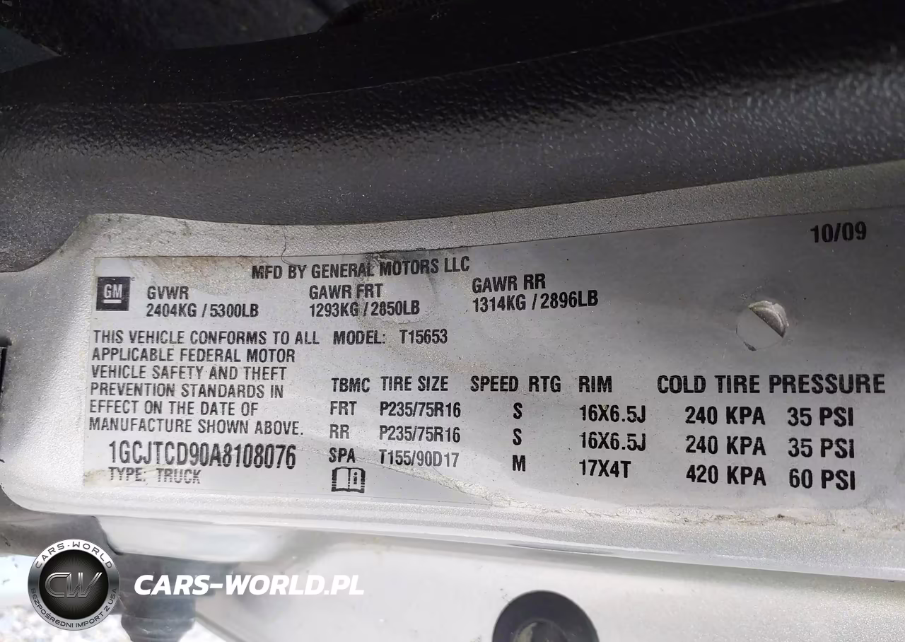 2010 Chevrolet Colorado 1Lt VIN:1GCJTCD90A8108076 - 9