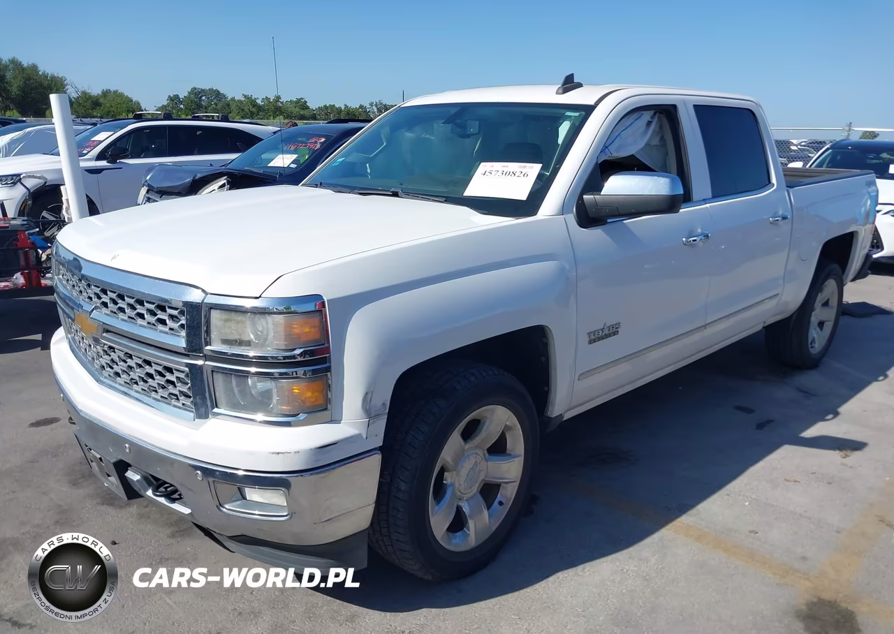 2015 Chevrolet Silverado 1500 Ltz VIN:3GCUKSEC9FG394595 - 2