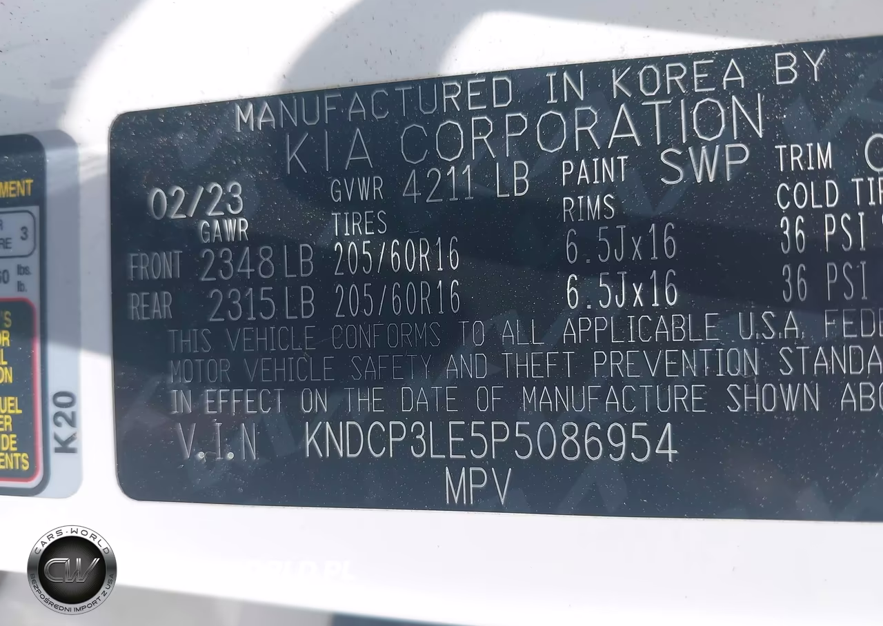 2023 Kia Niro Lx VIN:KNDCP3LE5P5086954 - 9