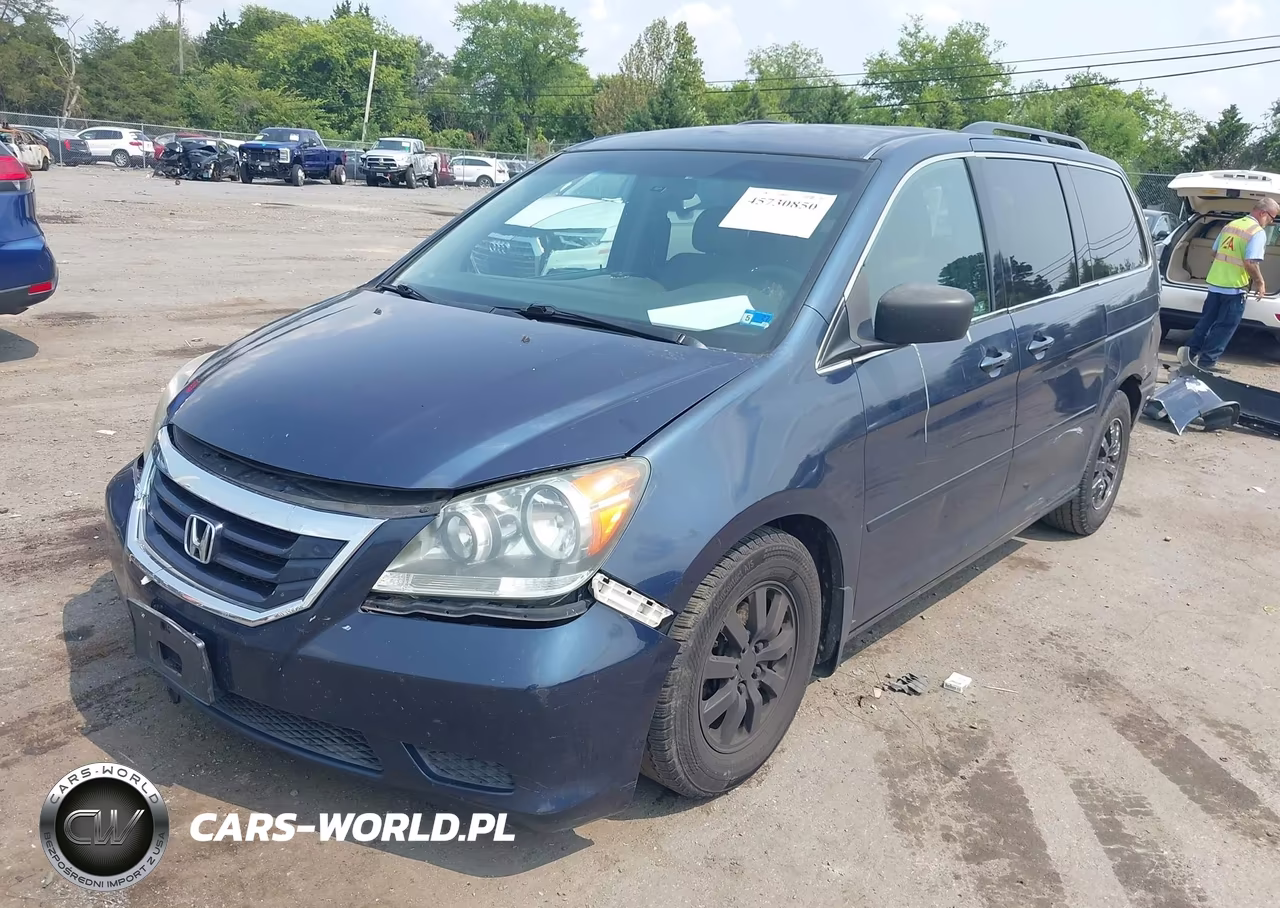 2009 Honda Odyssey Ex VIN:5FNRL38429B412393 - 2