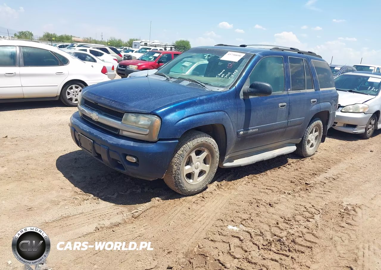 2002 Chevrolet Trailblazer Ls VIN:1GNDT13S122458947 - 2