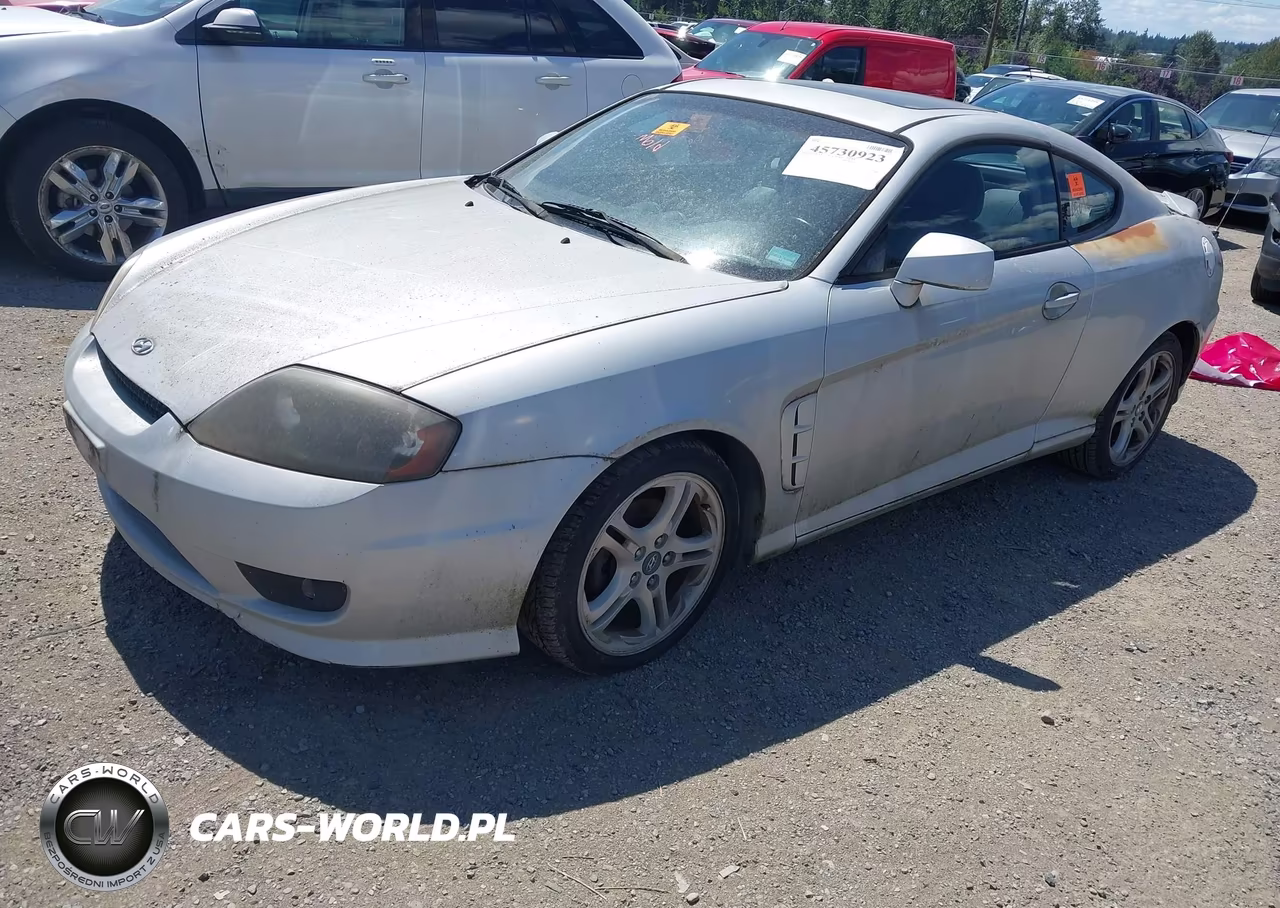 2006 Hyundai Tiburon Gt-Gt Limited-Se VIN:KMHHN65F86U190860 - 2