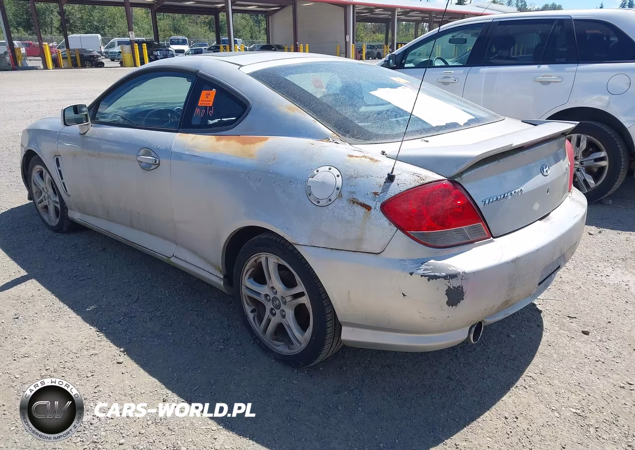 2006 Hyundai Tiburon Gt-Gt Limited-Se VIN:KMHHN65F86U190860 - 3