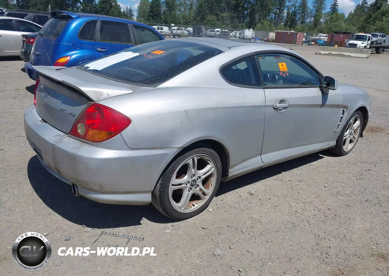 2006 Hyundai Tiburon Gt-Gt Limited-Se VIN:KMHHN65F86U190860 - 4