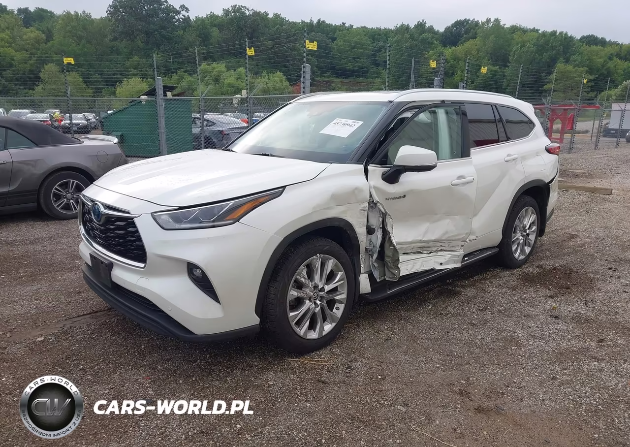 2021 Toyota Highlander Hybrid Limited VIN:5TDXBRCH1MS025667 - 2