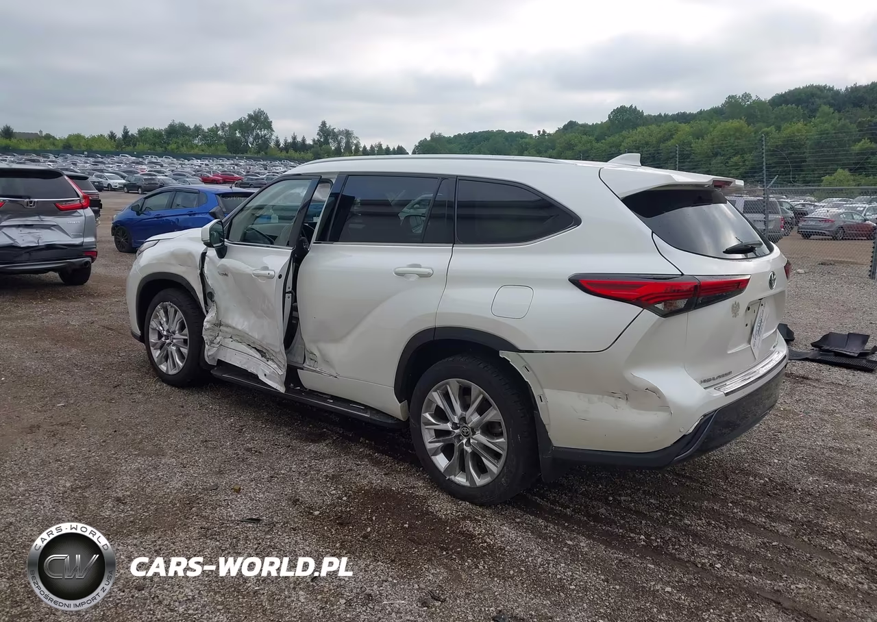 2021 Toyota Highlander Hybrid Limited VIN:5TDXBRCH1MS025667 - 3