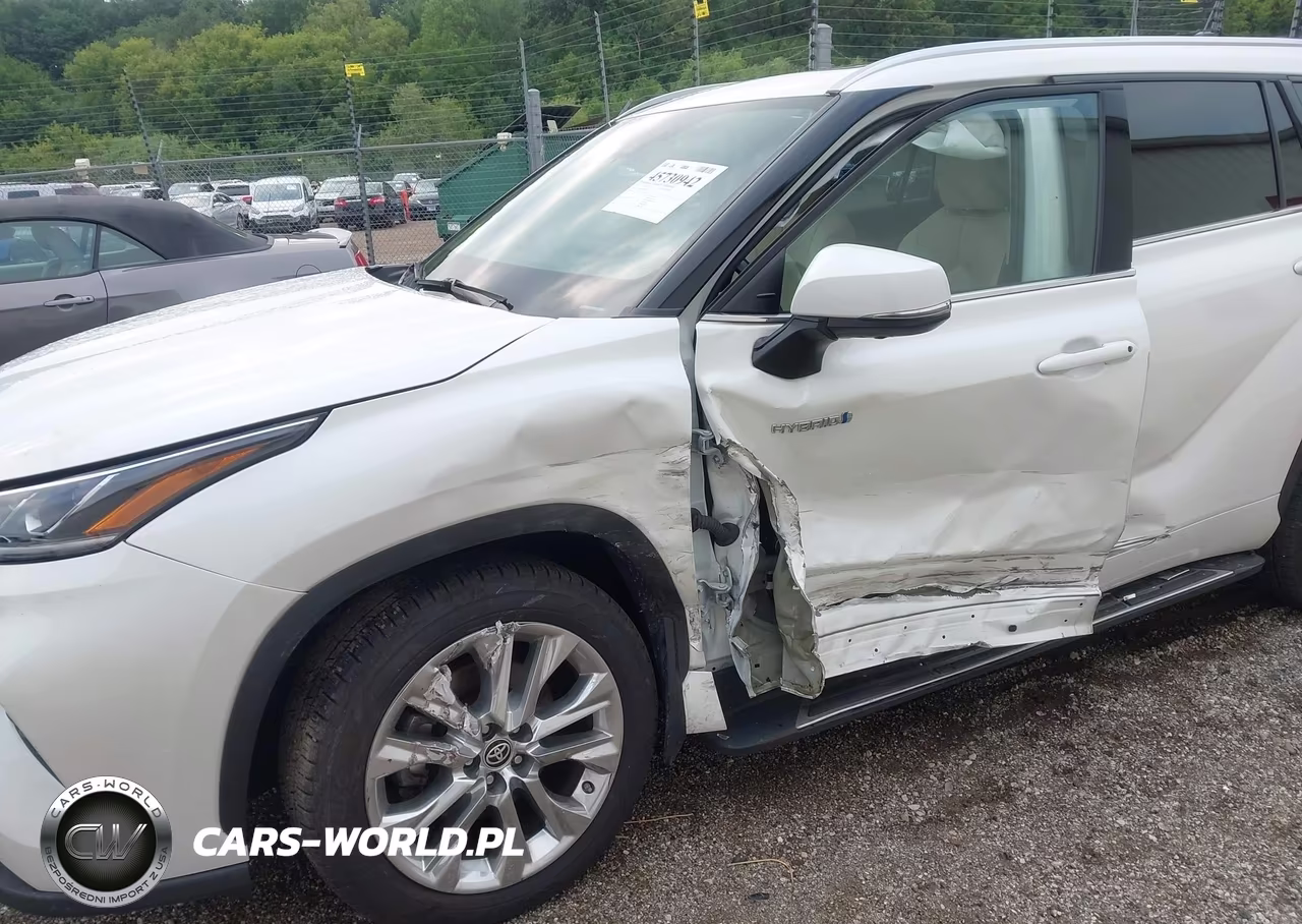 2021 Toyota Highlander Hybrid Limited VIN:5TDXBRCH1MS025667 - 6