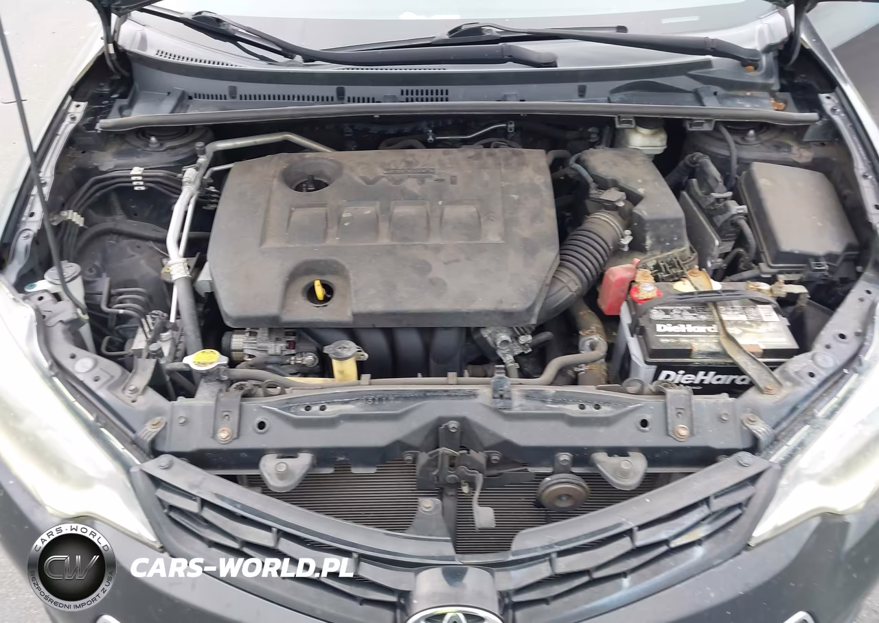 2014 Toyota Corolla S Plus VIN:5YFBURHE8EP128677 - 10