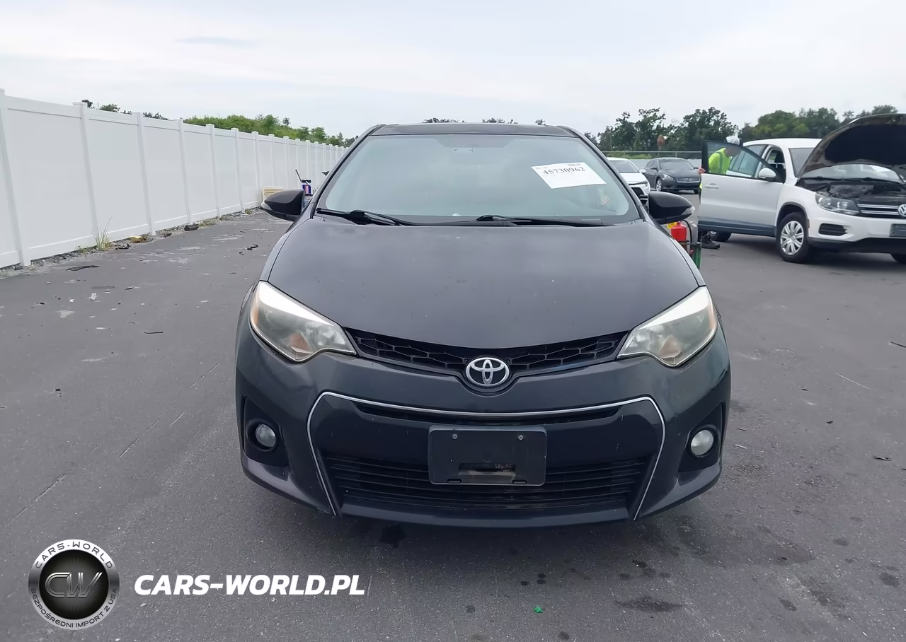 2014 Toyota Corolla S Plus VIN:5YFBURHE8EP128677 - 12