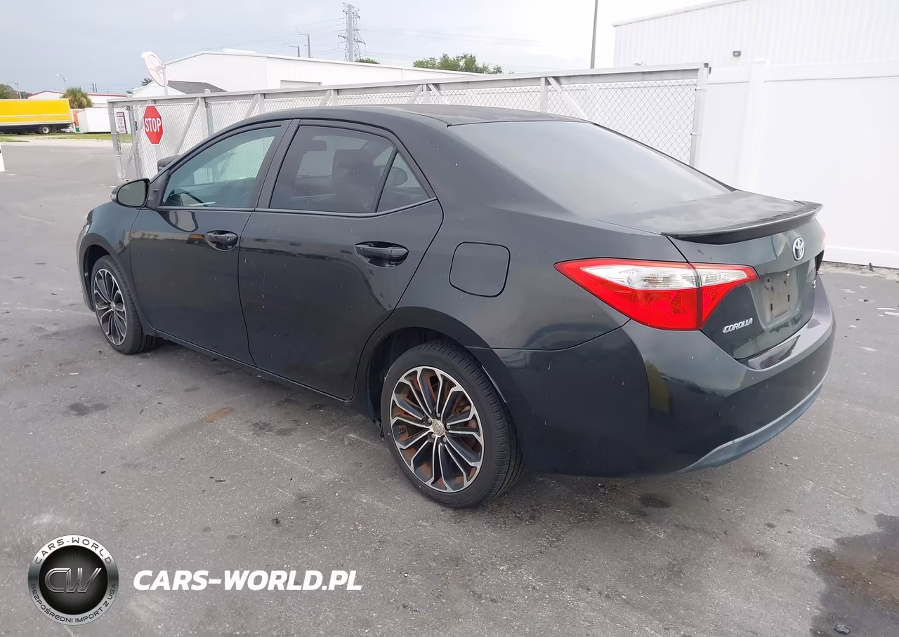 2014 Toyota Corolla S Plus VIN:5YFBURHE8EP128677 - 3