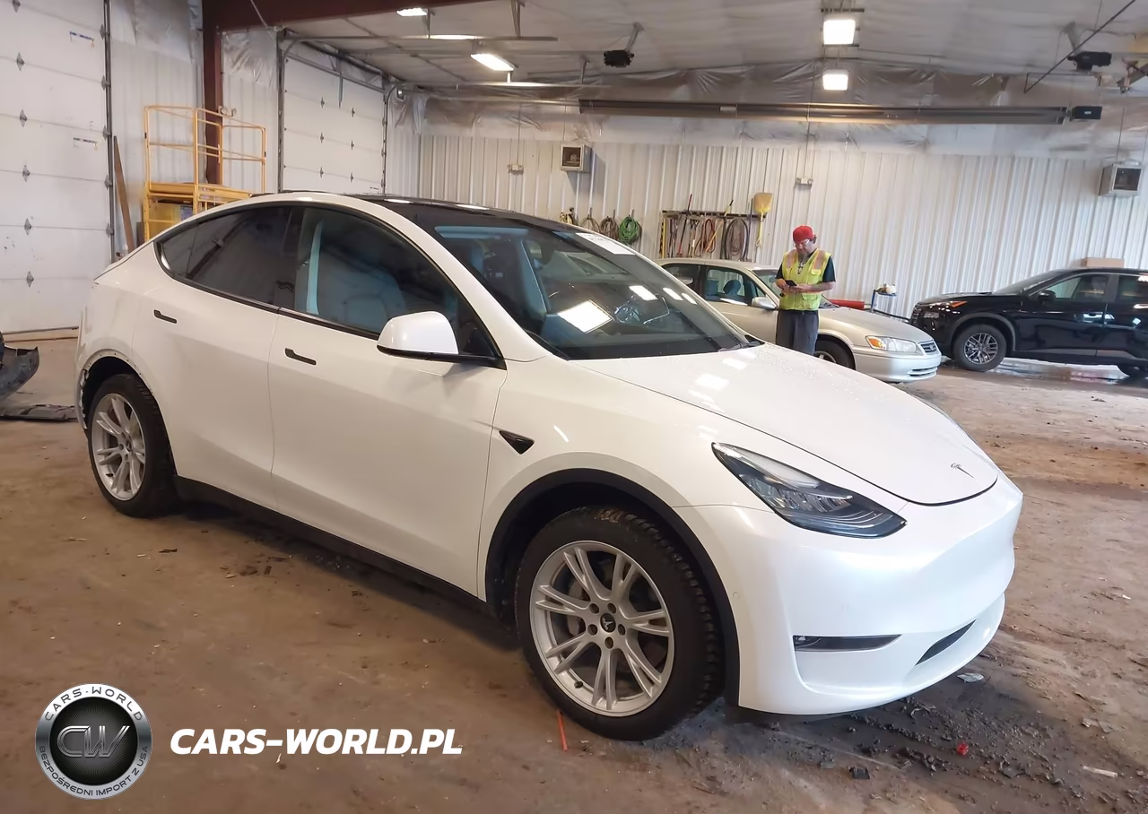 2021 Tesla Model Y Long Range Dual Motor All-Wheel Drive VIN:5YJYGDEE6MF192249 - 1