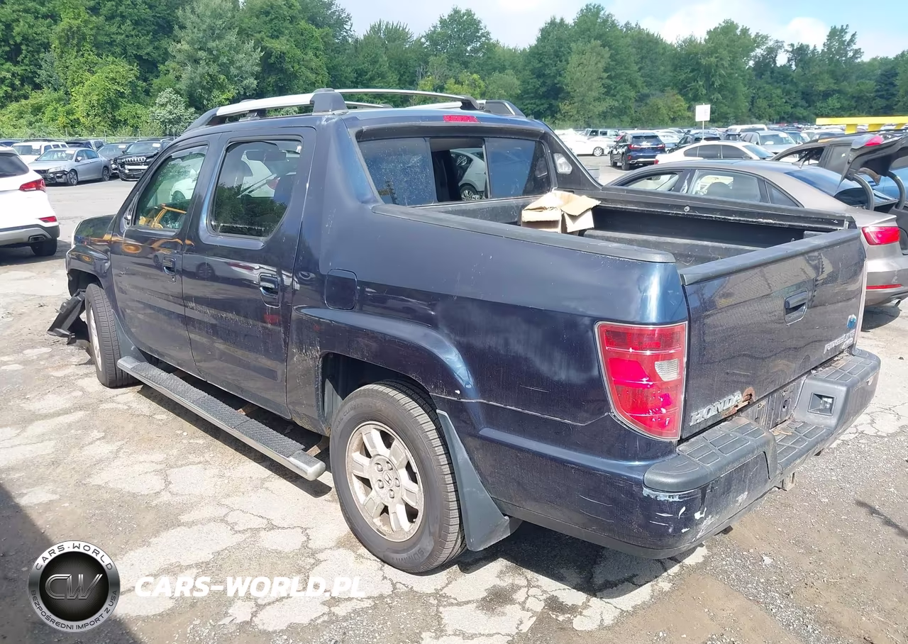 2011 Honda Ridgeline Rts VIN:5FPYK1F4XBB002864 - 3