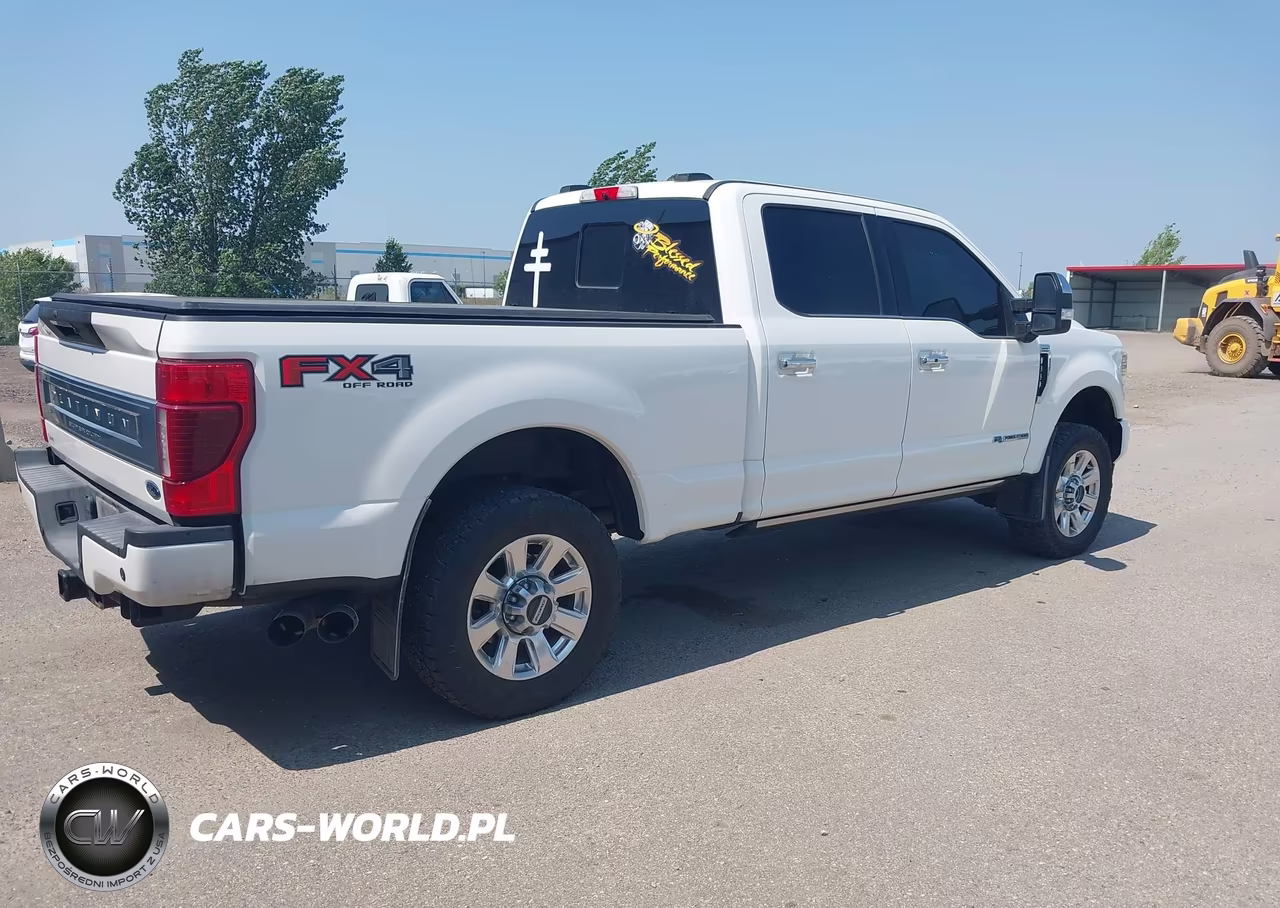 2021 Ford F-350 Platinum VIN:1FT8W3BT2MED34131 - 4