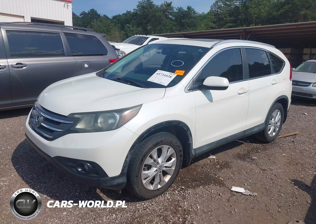 2013 Honda Cr-V Ex-L VIN:5J6RM3H7XDL008202 - 2
