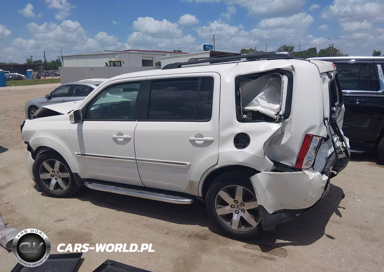 2012 Honda Pilot Touring VIN:5FNYF3H91CB025128 - 14