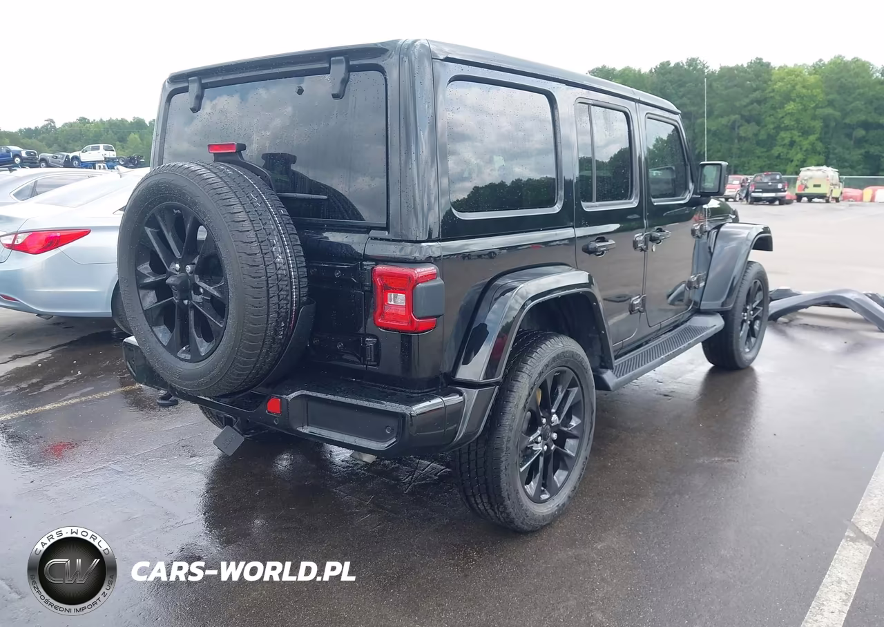 2021 Jeep Wrangler Unlimited High Altitude 4X4 VIN:1C4HJXEN5MW669767 - 4