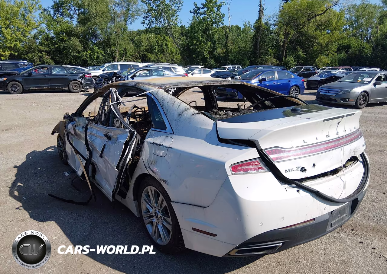 2014 Lincoln Mkz VIN:3LN6L2J99ER805105 - 3