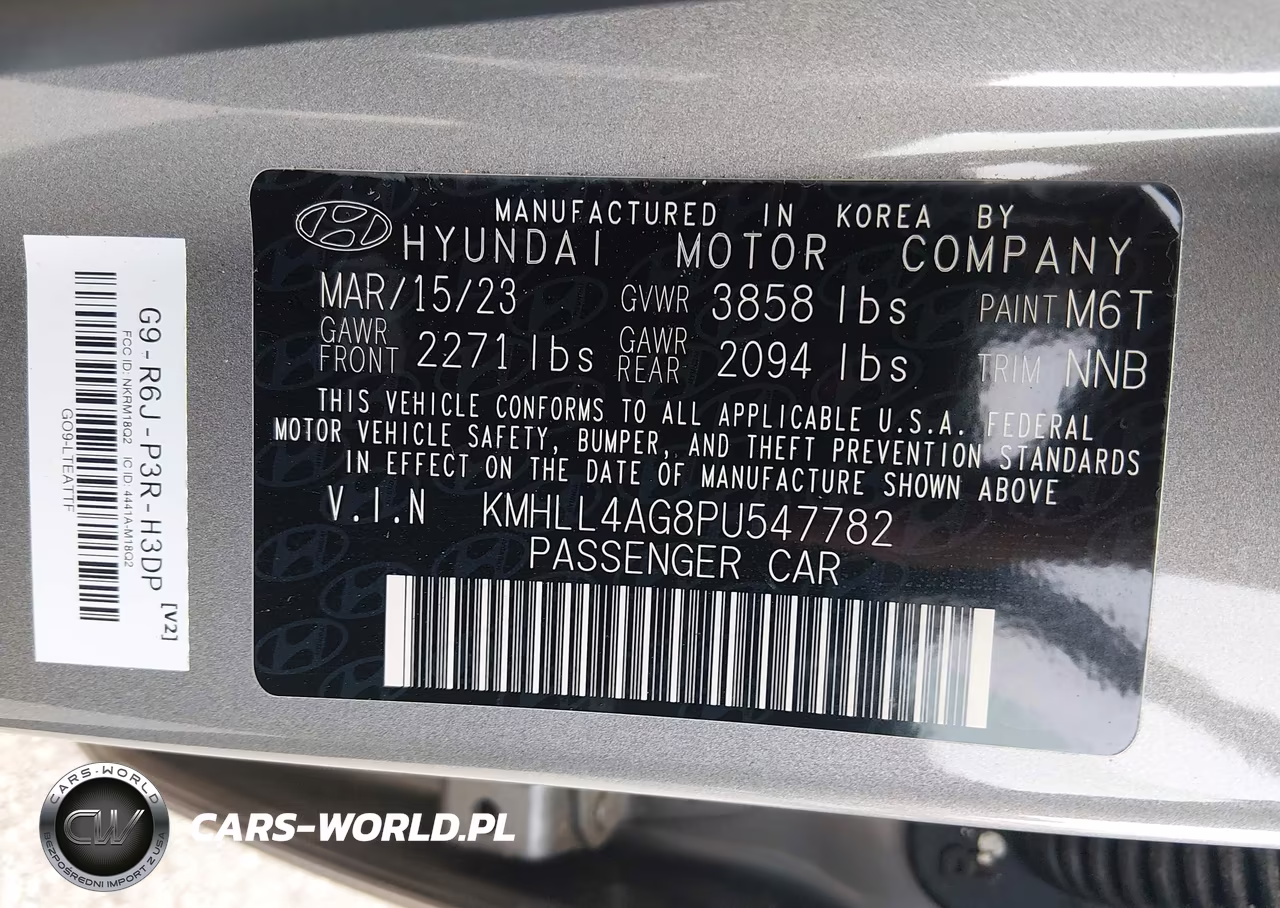 2023 Hyundai Elantra Se VIN:KMHLL4AG8PU547782 - 9