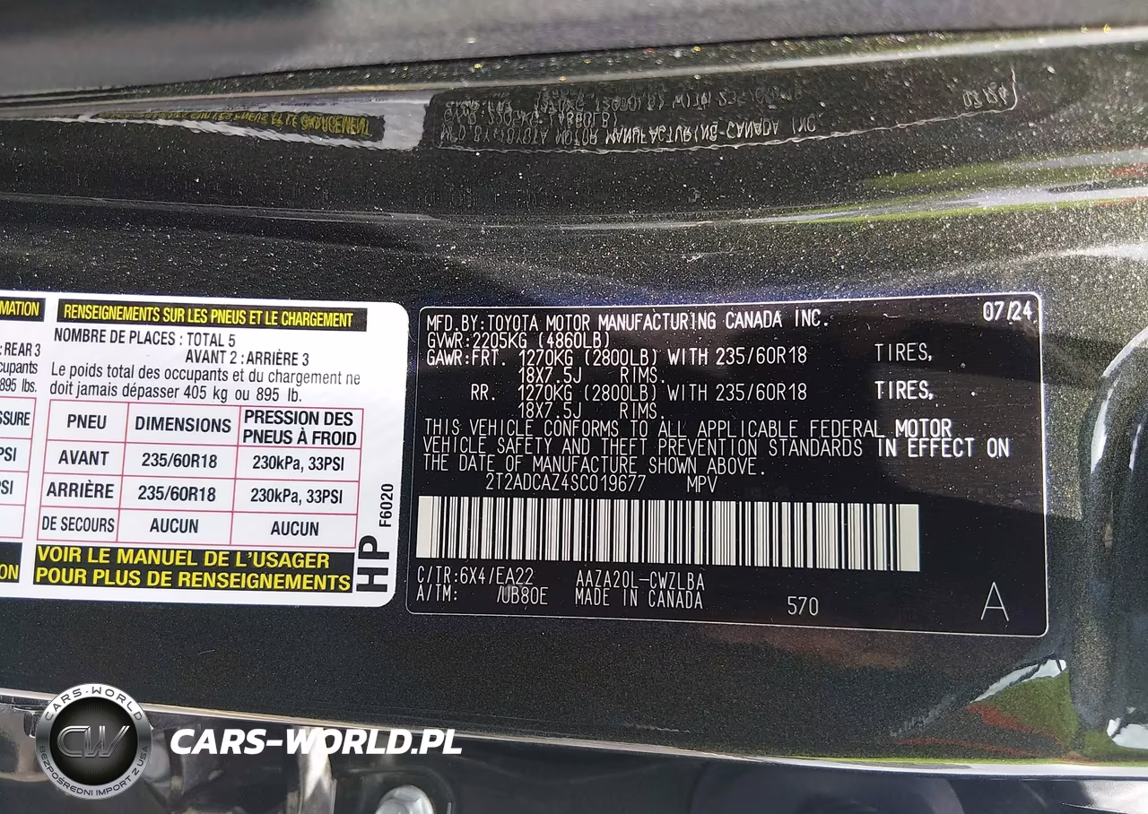 2025 Lexus Nx 250 VIN:2T2ADCAZ4SC019677 - 9