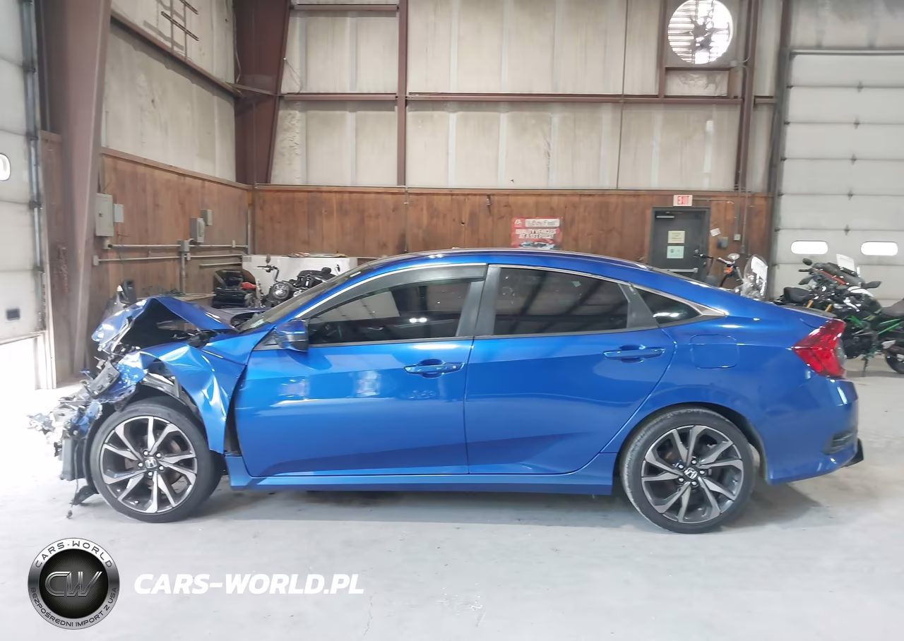 2019 Honda Civic Sport VIN:2HGFC2F81KH523845 - 14