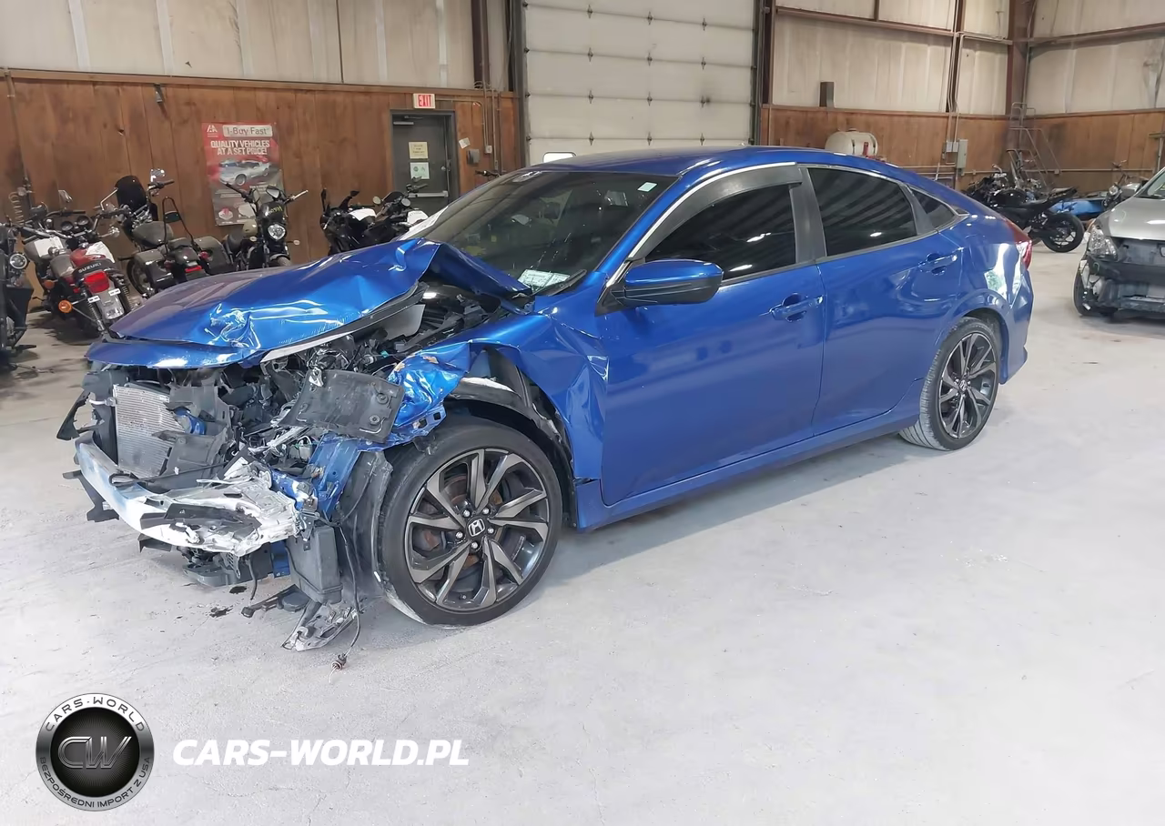 2019 Honda Civic Sport VIN:2HGFC2F81KH523845 - 2