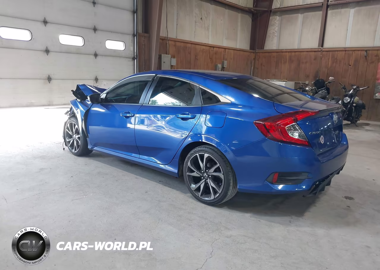 2019 Honda Civic Sport VIN:2HGFC2F81KH523845 - 3