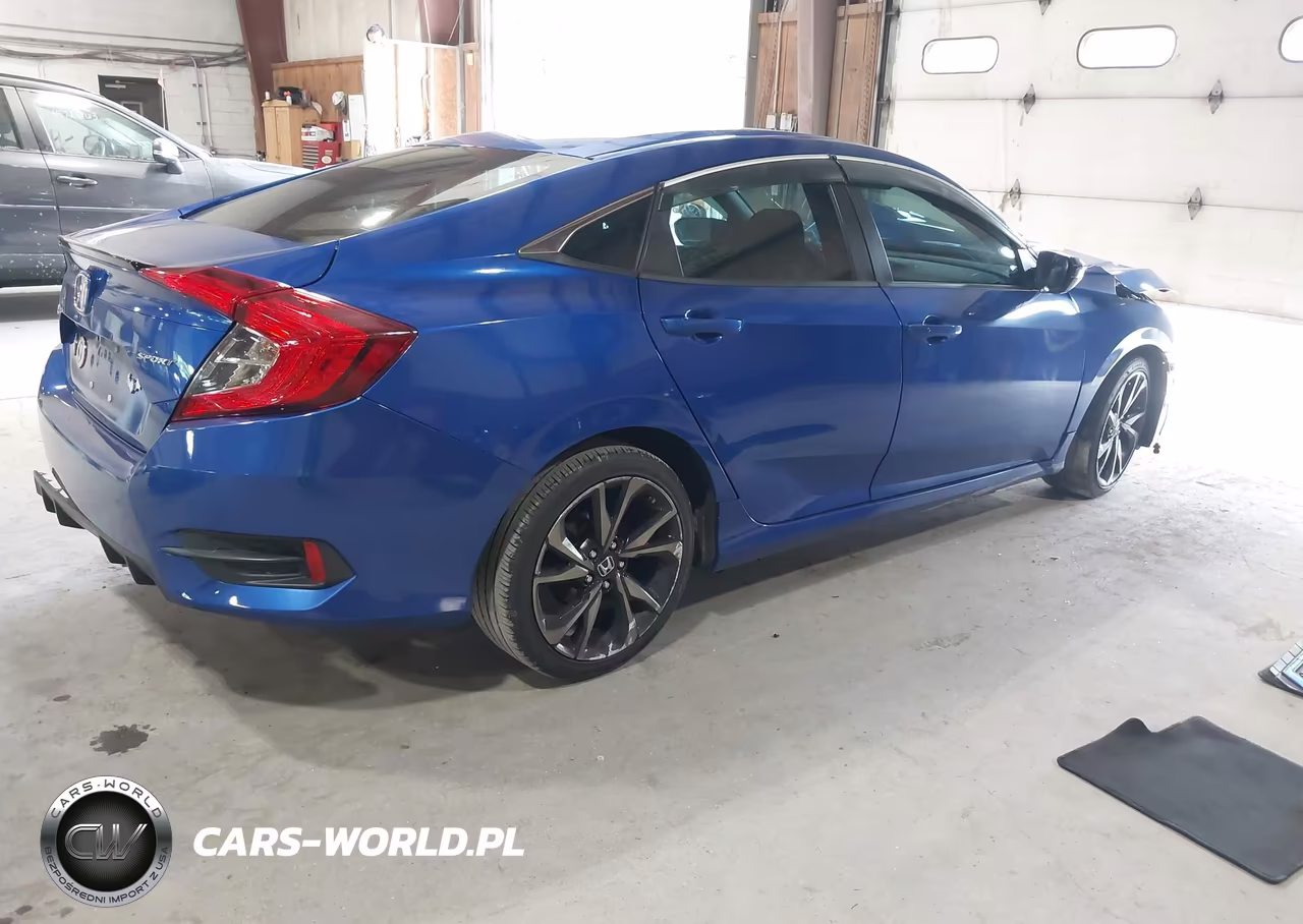 2019 Honda Civic Sport VIN:2HGFC2F81KH523845 - 4