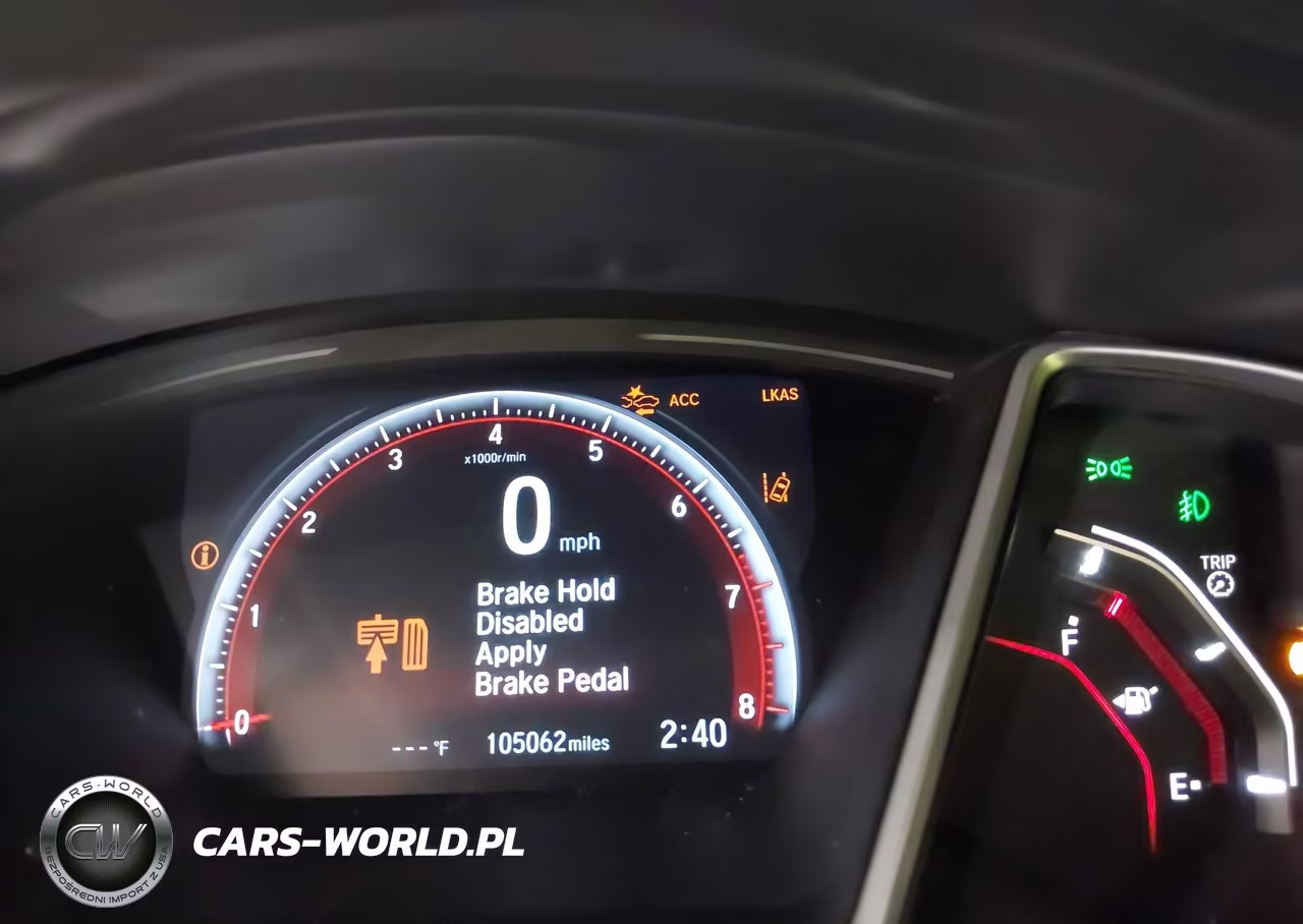2019 Honda Civic Sport VIN:2HGFC2F81KH523845 - 7