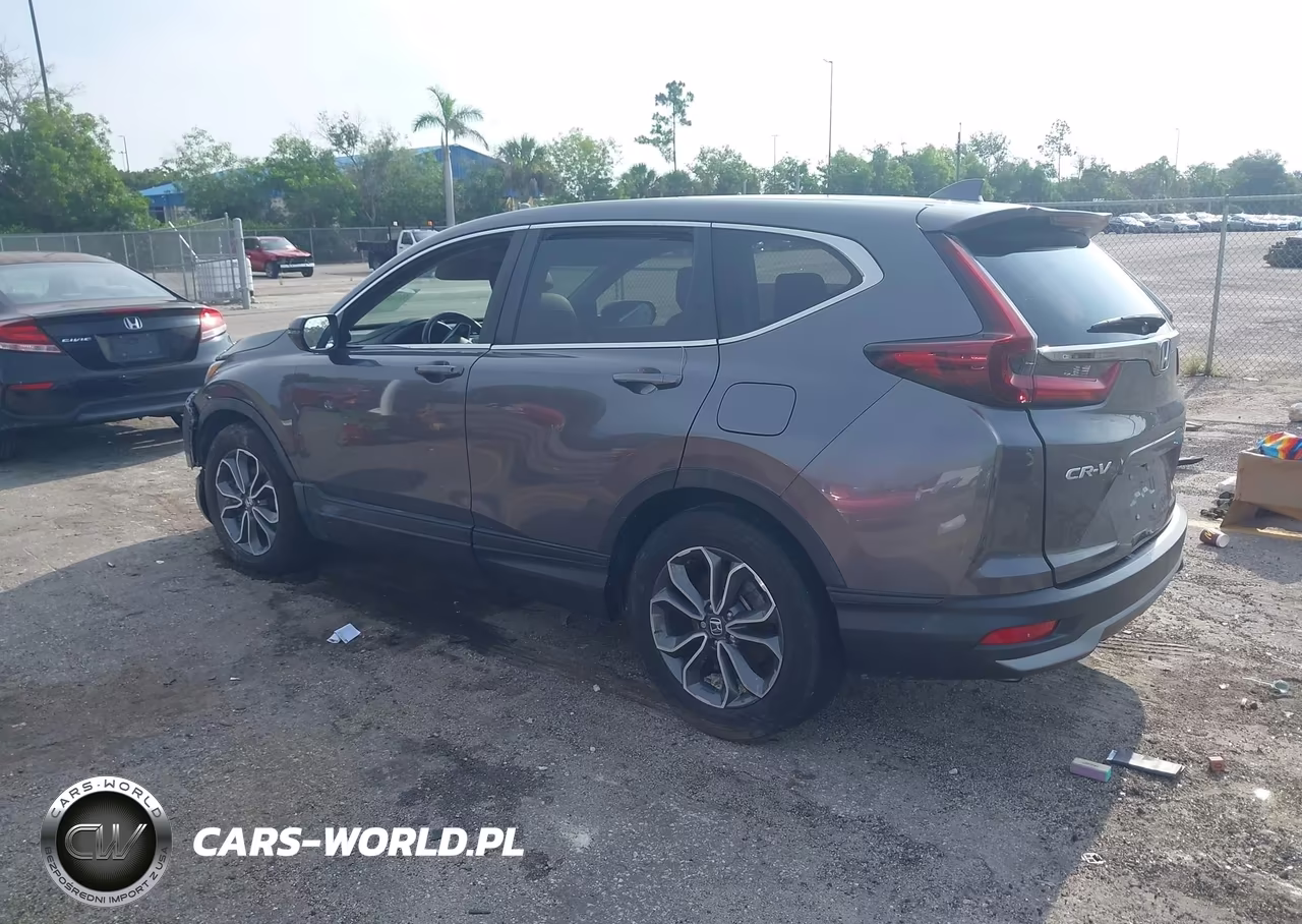 2022 Honda Cr-V Awd Ex-L VIN:5J6RW2H81NA003531 - 3