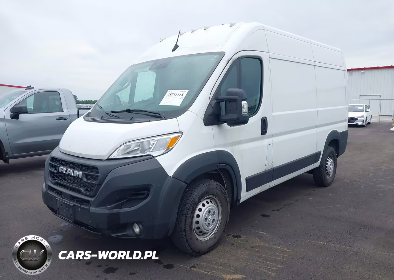 2024 Ram Promaster 2500 Tradesman High Roof 136 Wb W-Pass Seat VIN:3C6LRVCG2RE146243 - 2