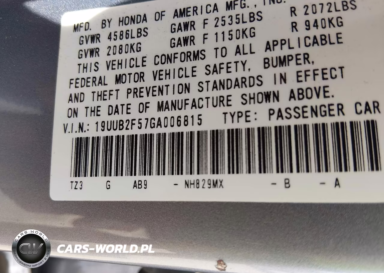 2016 Acura Tlx V6 Tech VIN:19UUB2F57GA006815 - 9