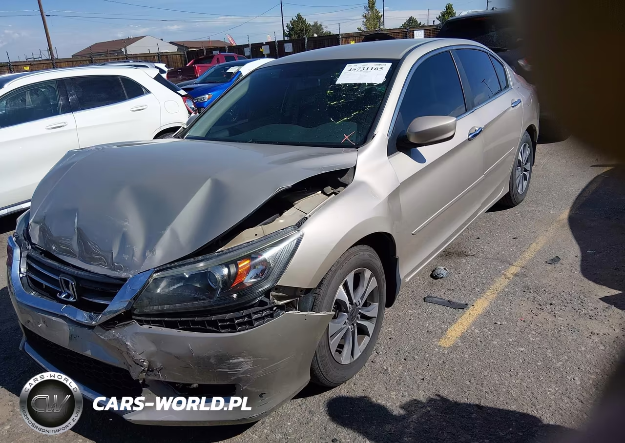 2013 Honda Accord Lx VIN:1HGCR2F39DA075426 - 2