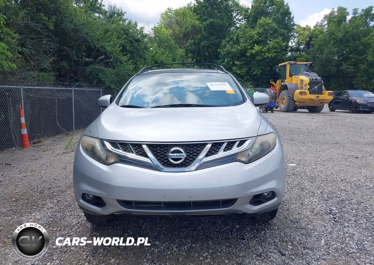2014 Nissan Murano Sl VIN:JN8AZ1MW2EW533233 - 12