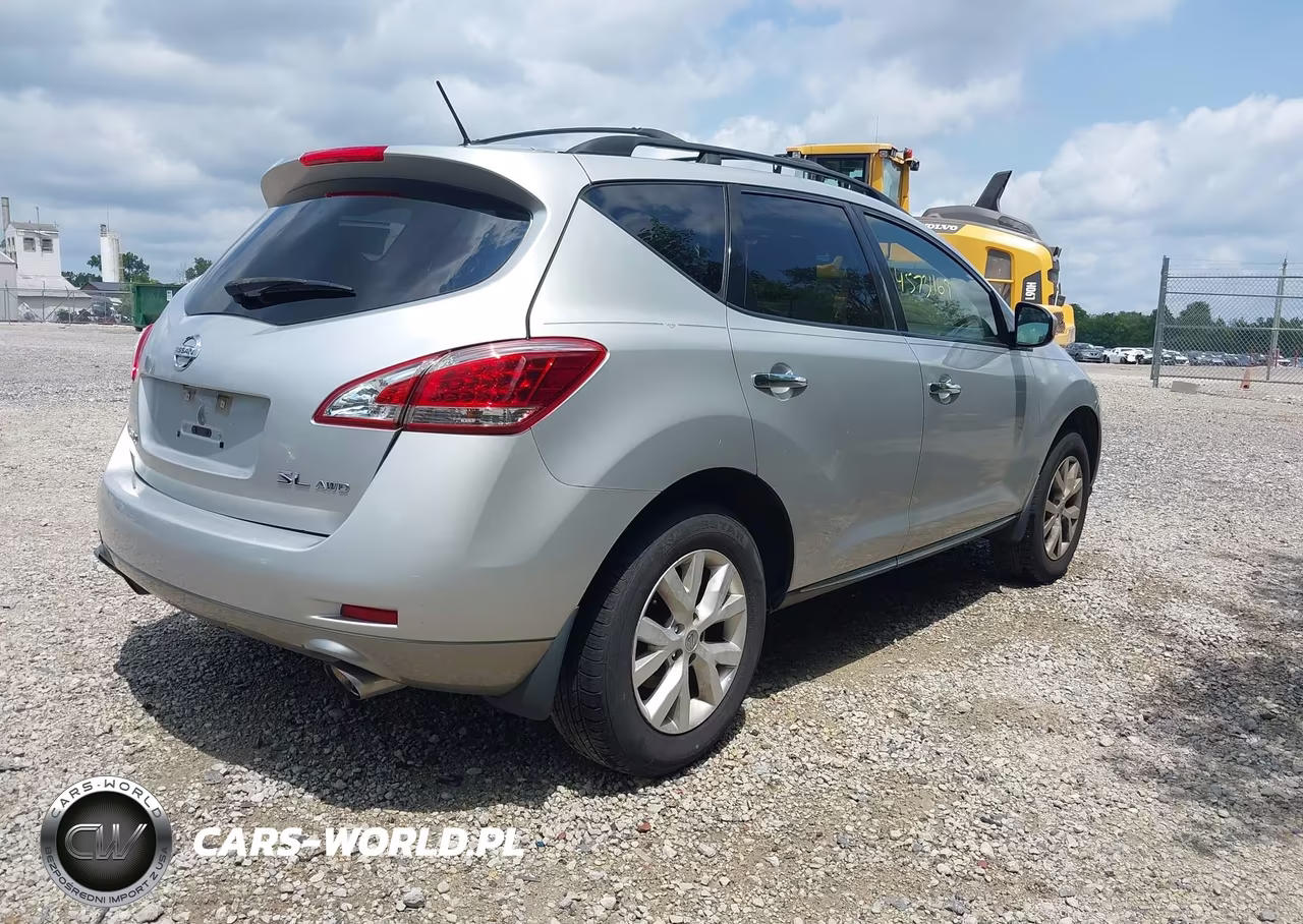 2014 Nissan Murano Sl VIN:JN8AZ1MW2EW533233 - 4