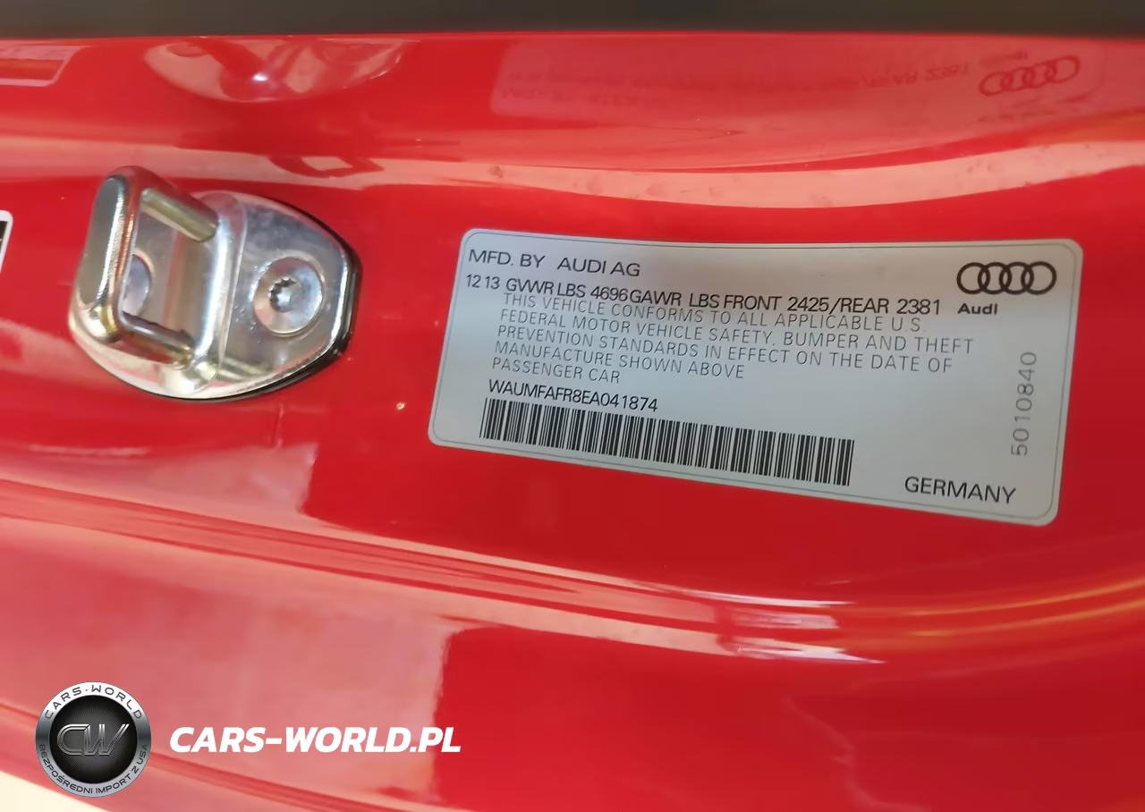2014 Audi A5 2.0T Premium VIN:WAUMFAFR8EA041874 - 9