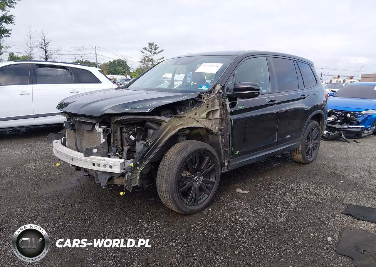 2020 Honda Passport Awd Sport VIN:5FNYF8H22LB017457 - 2