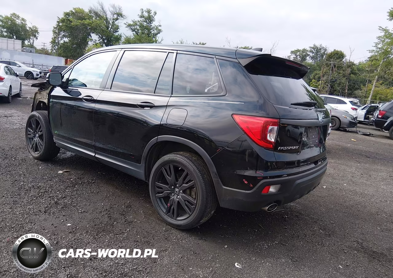 2020 Honda Passport Awd Sport VIN:5FNYF8H22LB017457 - 3