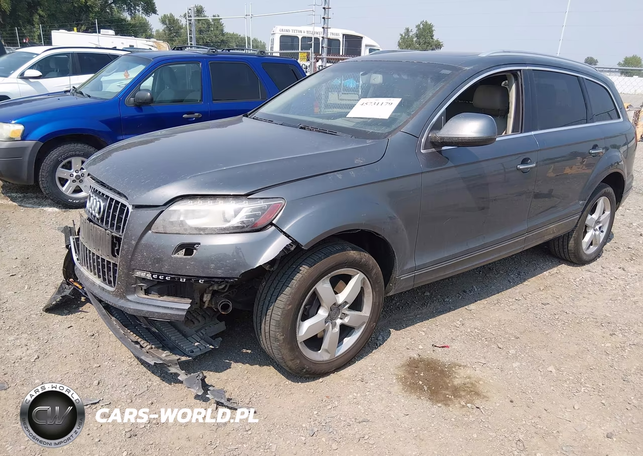 2013 Audi Q7 3.0 Tdi Premium VIN:WA1LMAFE3DD016132 - 2