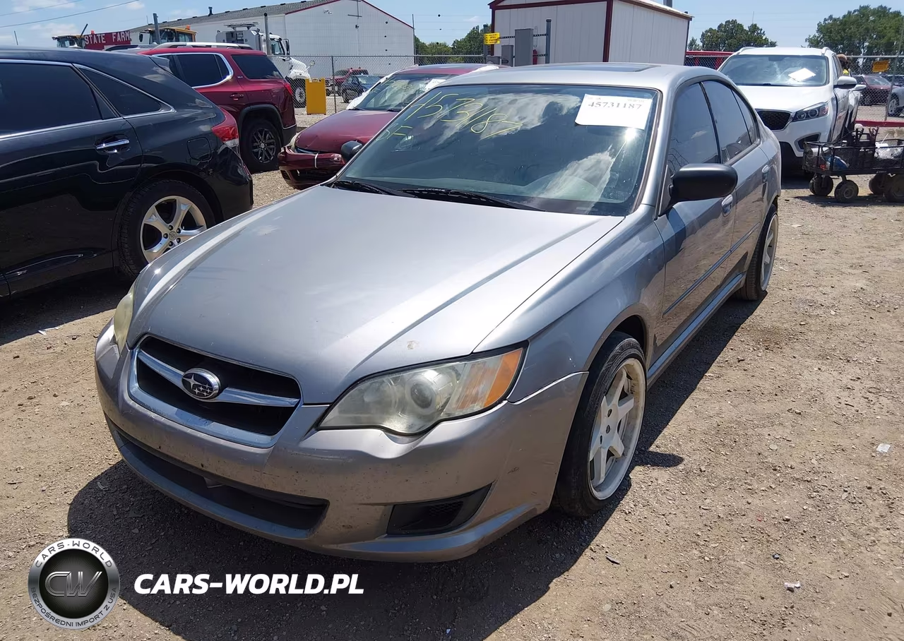2009 Subaru Legacy 2.5I VIN:4S3BL616897231772 - 2