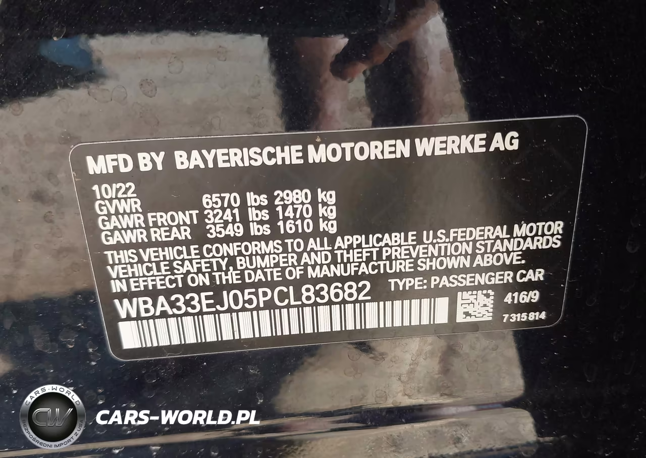 2023 BMW 760 I xDrive VIN:WBA33EJ05PCL83682 - 9