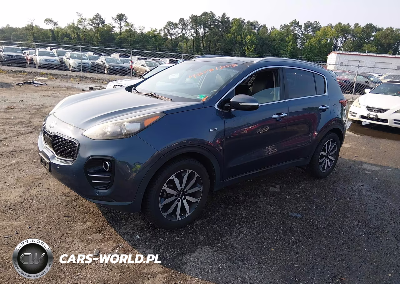 2017 Kia Sportage Ex VIN:KNDPNCAC4H7254534 - 2