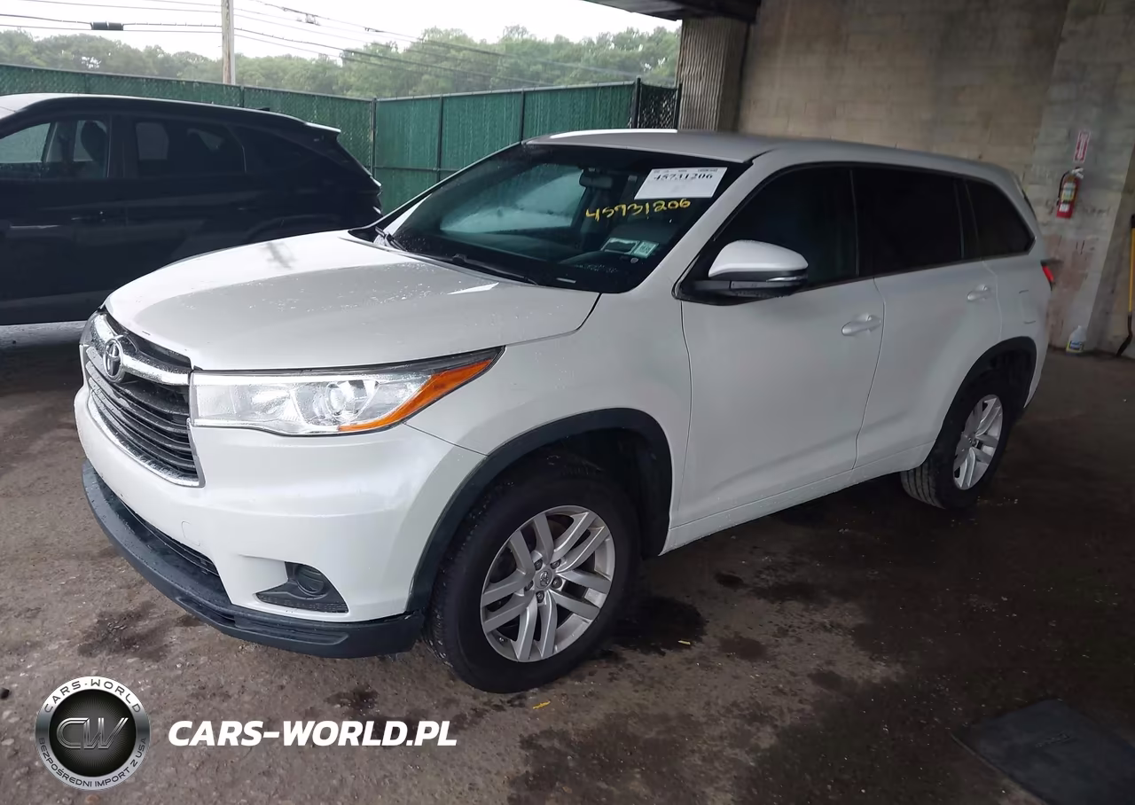 2015 Toyota Highlander Le VIN:5TDZARFH2FS009505 - 2