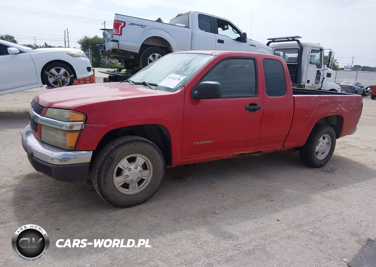 2004 Chevrolet Colorado Ls VIN:1GCCS196548210752 - 2